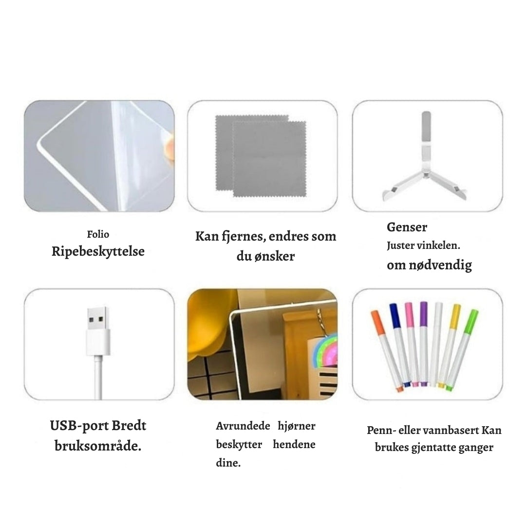 LysTavle – Den Magiske Tavlen som Får Kreativitet til å Skinne